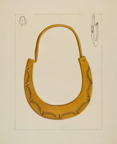 Baby's Earring by Tulita Westfall, index of american design, 1937