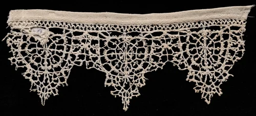 Bobbin Lace Edging of Points by Unknown, textile, 1580-1599