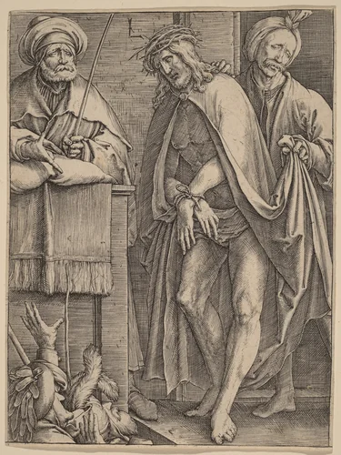 Ecce Homo by Lucas van Leyden, print, 1513