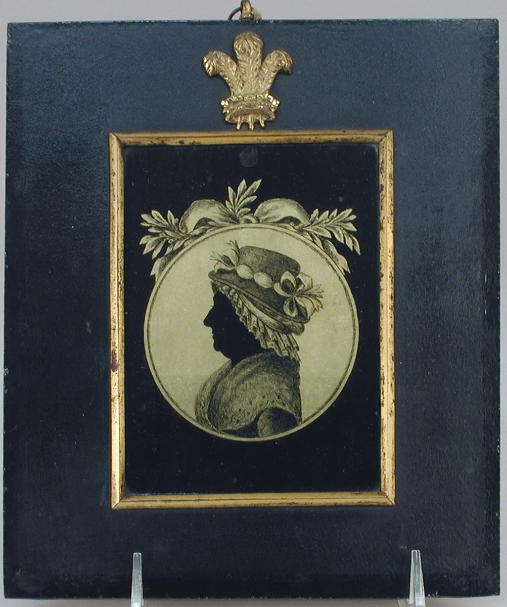 Portrait of a woman by Aug. Forberger, painting, 1795