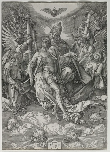 The Holy Trinity by Albrecht Dürer, print, 1511