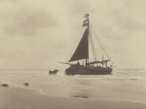 Unloading by Alfred Stieglitz, photograph, 1894