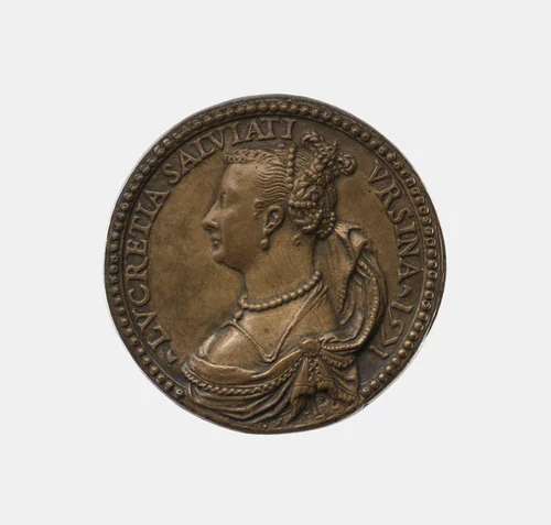 Lucretia Salviati Orsini (Ursina) by Pastorino de Pastorini, metalwork, 1571