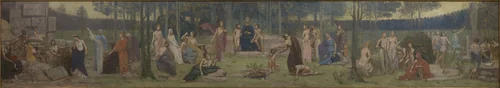 The Allegory of the Sorbonne by Pierre Puvis de Chavannes, painting, 1889
