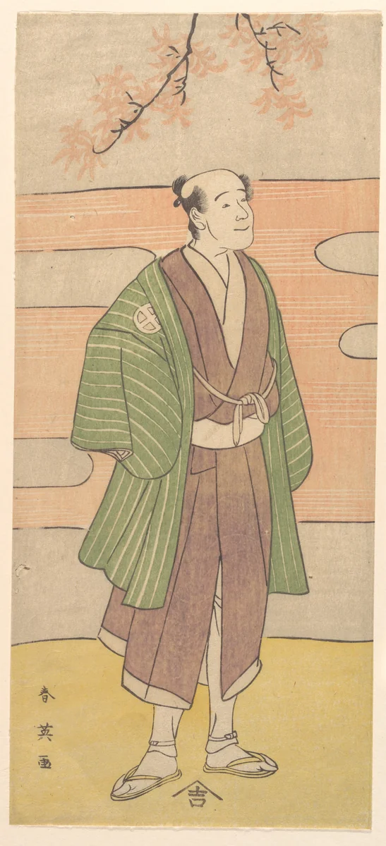 The Actor Otani Oniji III by Katsukawa Shun'ei (勝川春英), print, 1762-1819