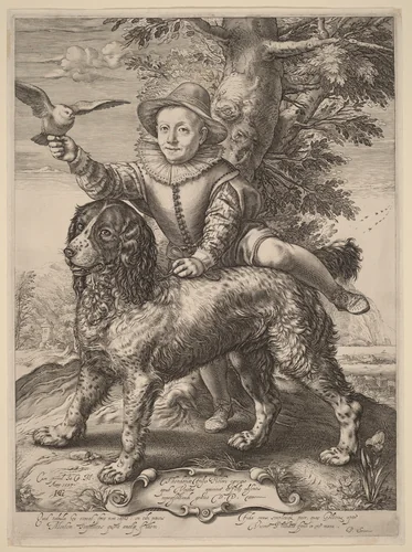 Frederik de Vries by Hendrick Goltzius, print, 1597