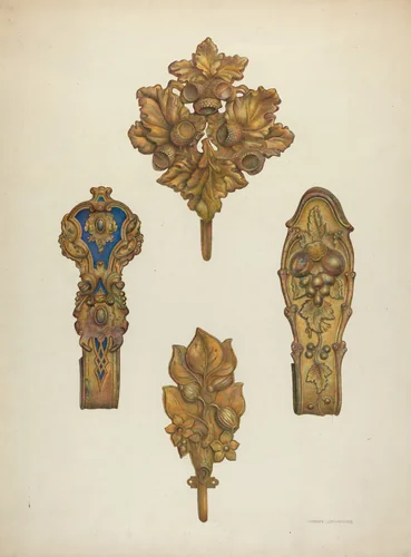 Tie-back by Harry Jennings, index of american design, 1939