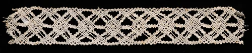 Bobbin Lace Insertion by Unknown, textile, 1540-1560
