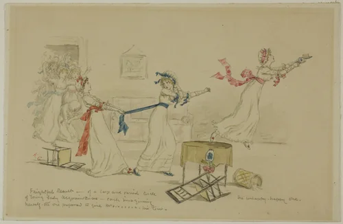 Frightful Result by Kate Greenaway, drawing, 1866-1901