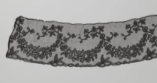 Berthe van kloskant met guirlandes en strikken by anonymous, other, 1820-1830