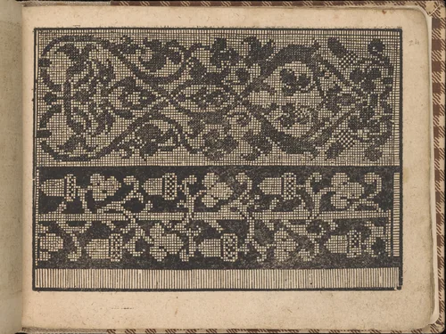 New Künstlichs Modelbuch (Page 24 recto) by Bernhard Jobin, book, 1600