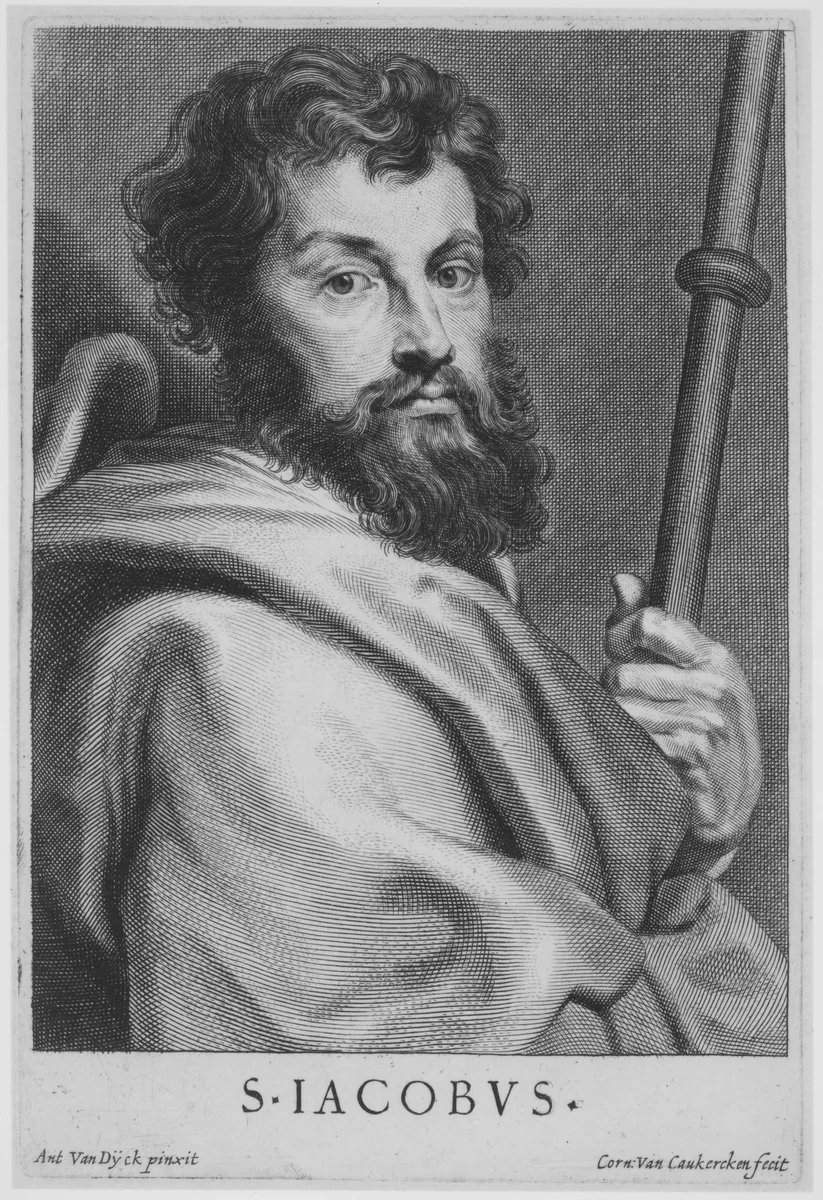 Christ and the 12 Apostles by Cornelis van Caukercken, book, 1640-1680