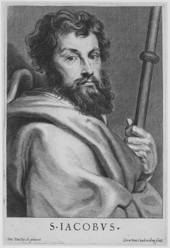 Christ and the 12 Apostles by Cornelis van Caukercken, book, 1640-1680