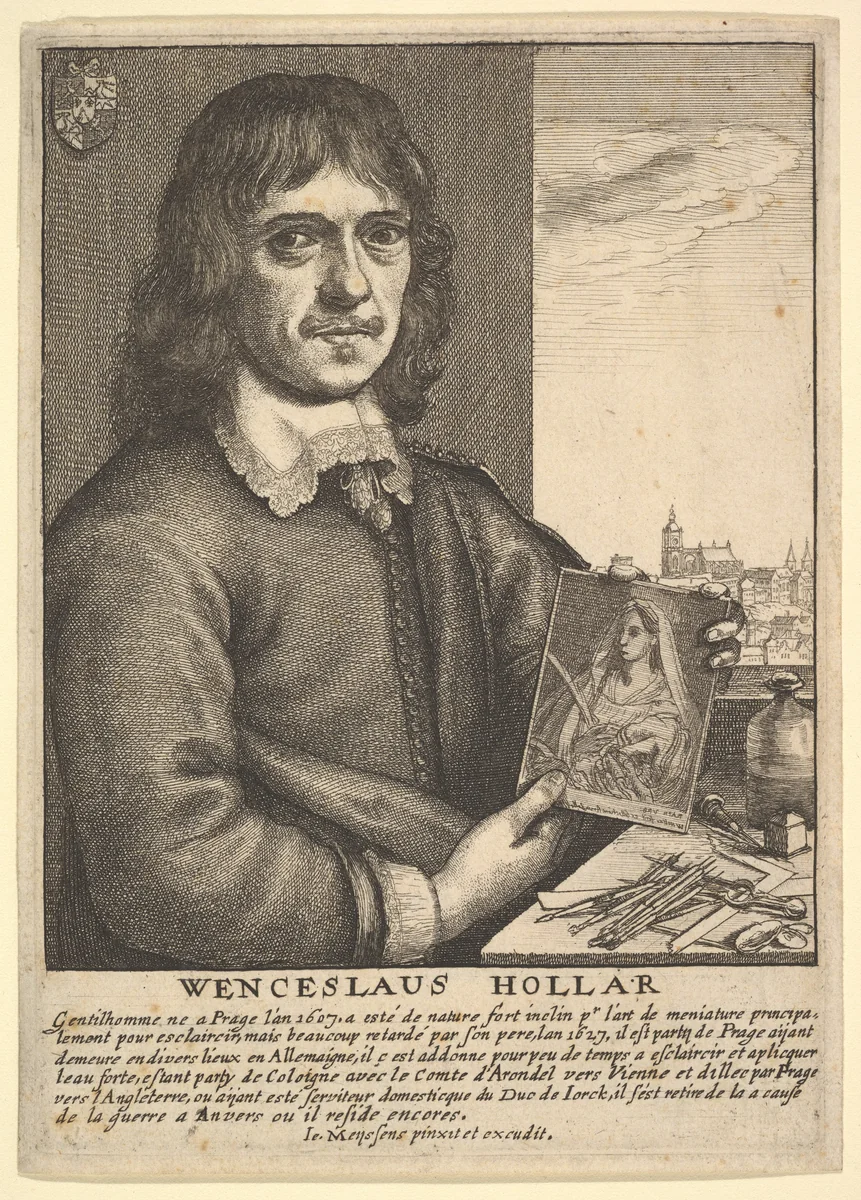 Weceslaus Hollar by Wenceslaus Hollar, print, 1649