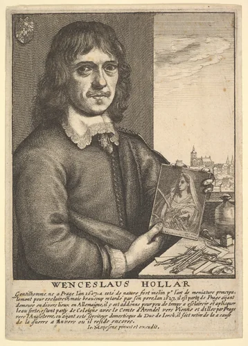 Weceslaus Hollar by Wenceslaus Hollar, print, 1649
