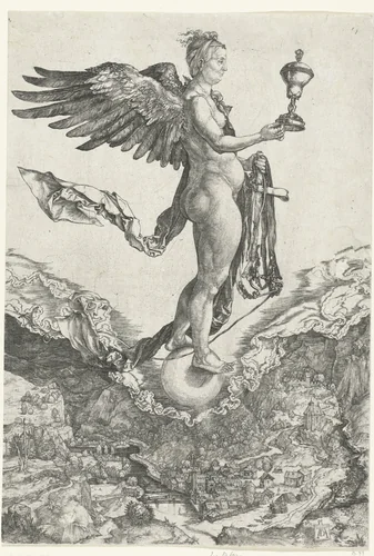 Nemesis by Unknown, print, 1499-1503