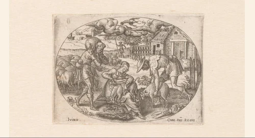 April by Unknown, print, 1568