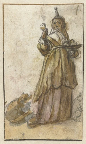 Smaak by anonymous, drawing, 1600-1699