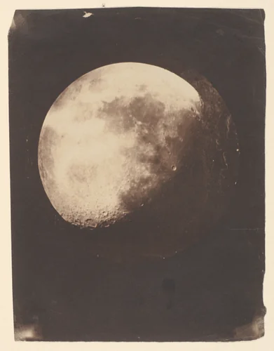 The Moon by John Adams Whipple, photograph, 1857-1860