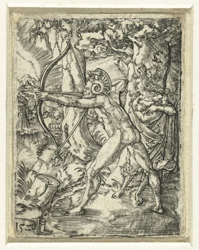 De wilden by Unknown, print, 1520