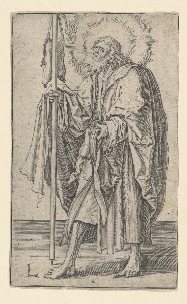 St. James Major by Lucas van Leyden, print, 1505-1515