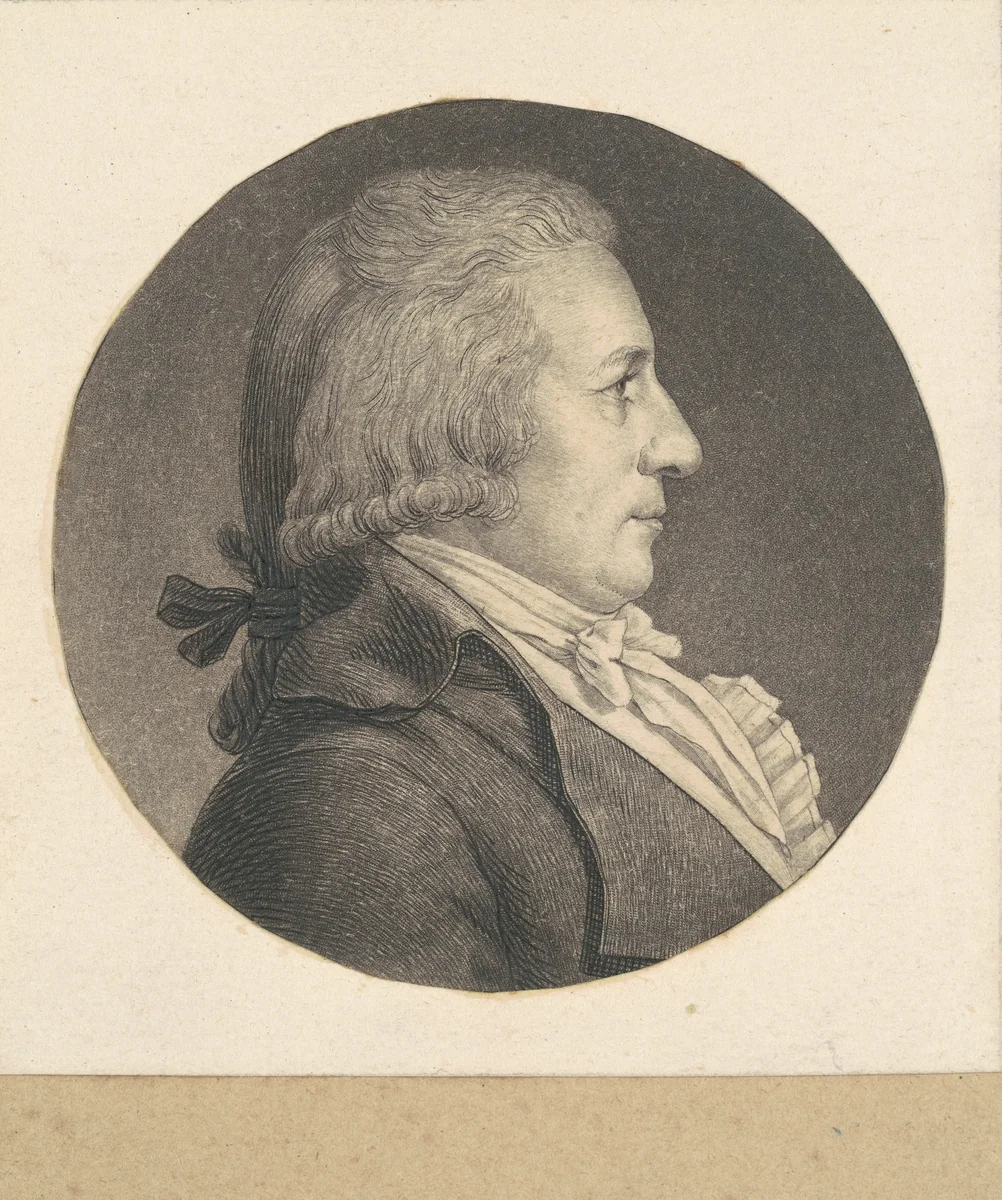 William Armstrong by Charles B. J. Févret de Saint-Mémin, print, 1797