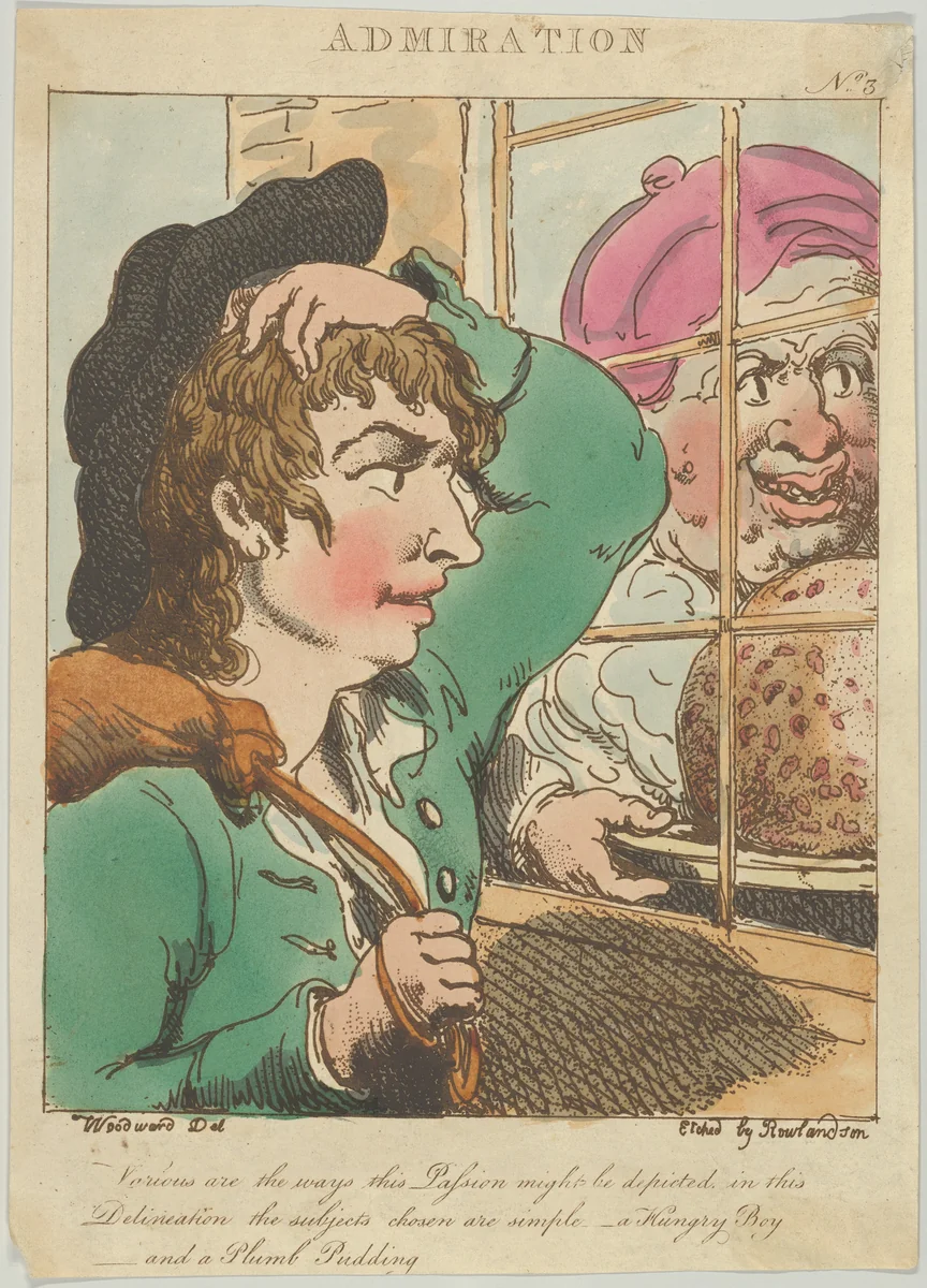Admiration by Thomas Rowlandson, print, 1800