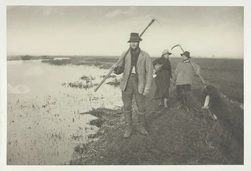 Coming Home from the Marshes by Peter Henry Emerson, photograph, 1886