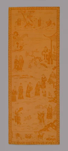 Panel (Furnishing Fabric) by China, textile, 1701-1800