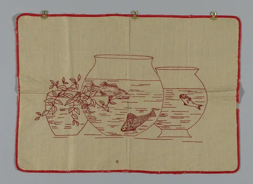 Splash Cloth by United States, textile, 1862-1882