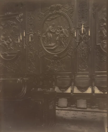 Notre-Dame (Stalles) by Eugène Atget, photograph, 1905