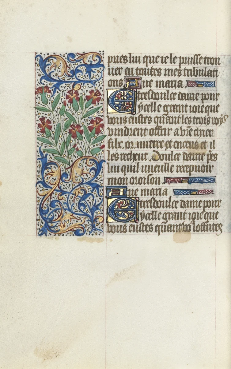Book of Hours (Use of Rouen): fol. 148v by Master of the Geneva Latini, book, 1465-1475