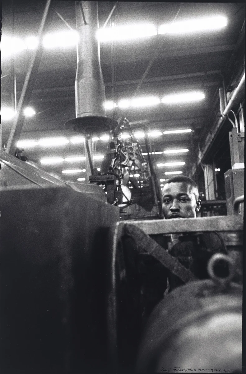 Ford Plant by Robert Frank, photograph, 1955