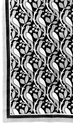 Panel by England, textile, 1870-1900