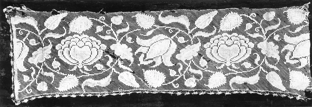 Border by Italy, textile, 1601-1700