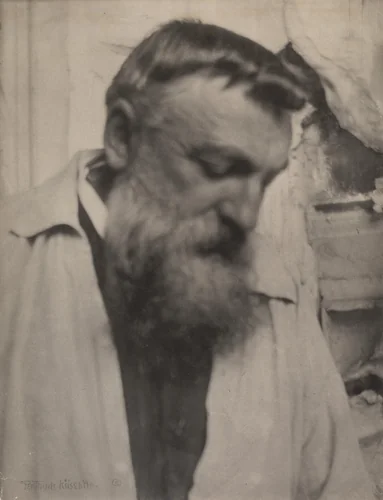 Rodin by Gertrude Käsebier, photograph, 1905