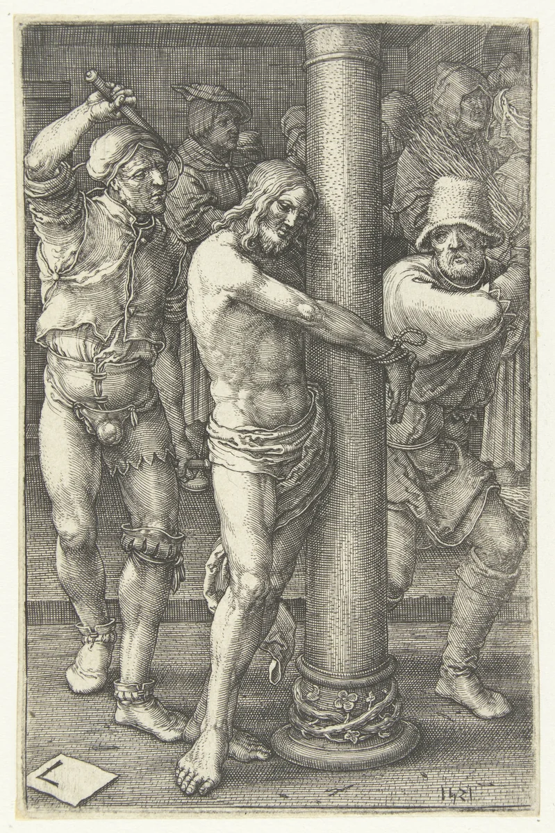 Geseling van Christus by Unknown, print, 1521