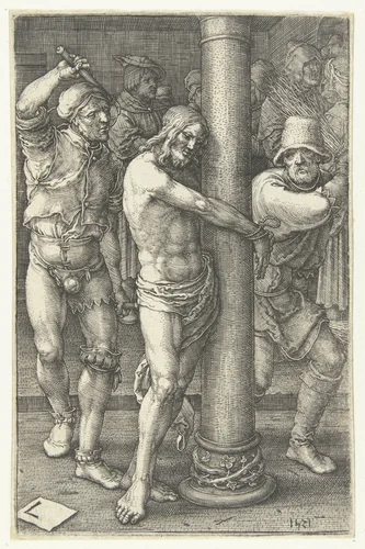 Geseling van Christus by Unknown, print, 1521