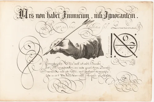 T'Magazin oft Pac-huys der Loffelÿcker Penn-const (The Store Room or Ware House of the Praiseworthy Art of the Pen) by David Roelands, book, 1616