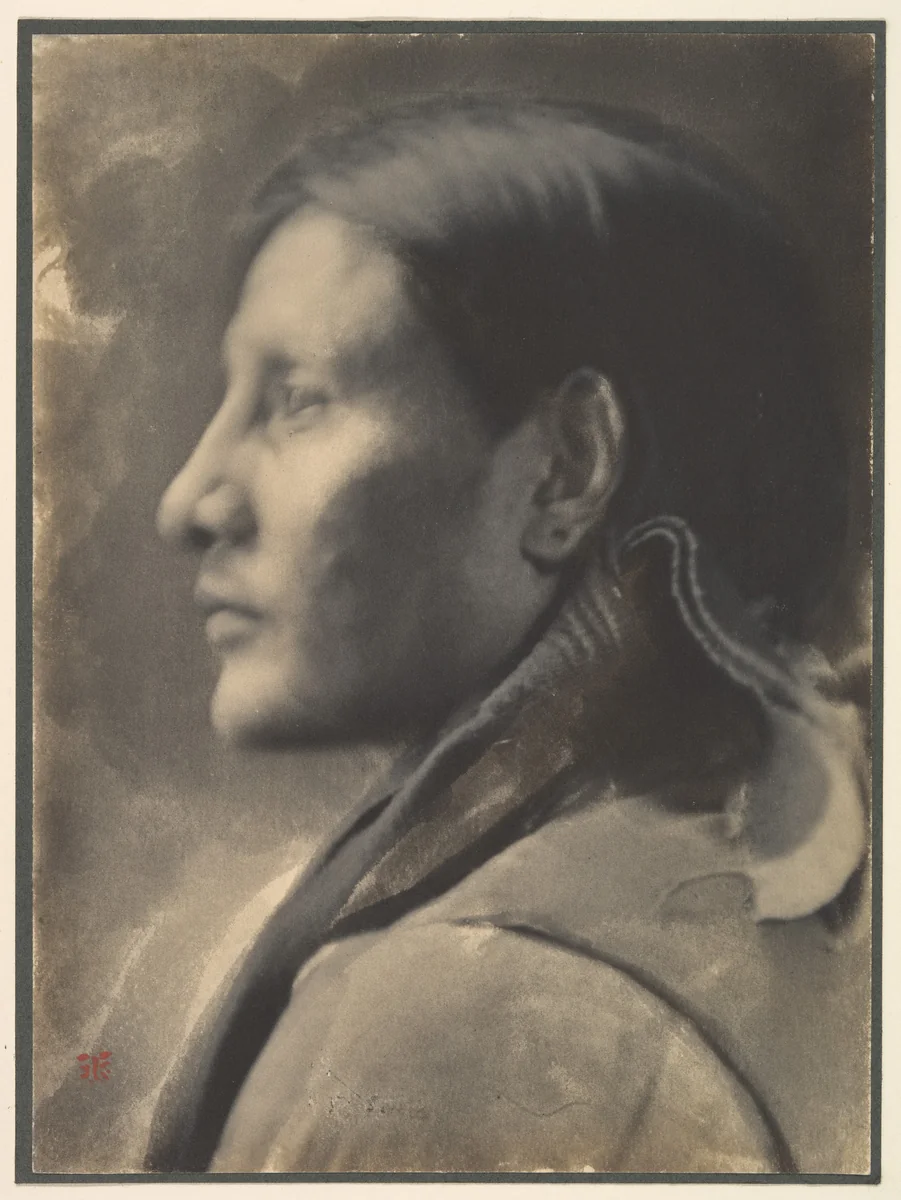 Indian Head by Joseph T. Keiley, photograph, 1898