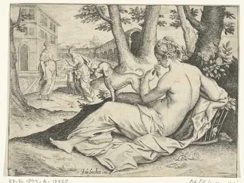 Reuk by Jacob de Backer, print, 1570-1590