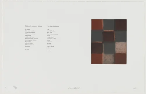 Meditacíon [Meditation] by Sean Scully, portfolio, 2003