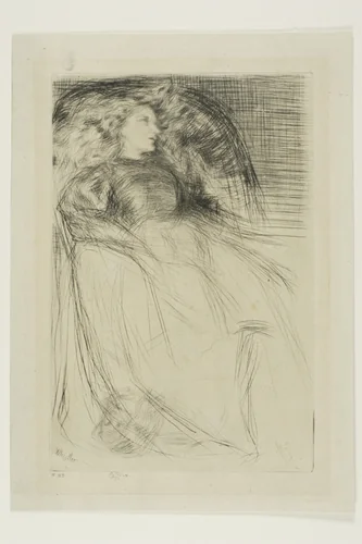 Weary by James McNeill Whistler, print, 1863