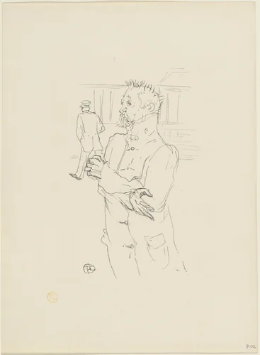 Le Fou by Henri de Toulouse-Lautrec, print, 1895