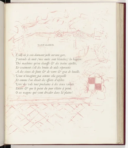 In-text plate (page 59) from Parallèlement (In Parallel) by Pierre Bonnard, illustrated book, 1900