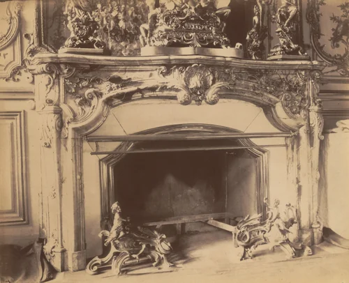 Hôtel de Roquelaure. Boulevard Saint-Germain 246 by Eugène Atget, photograph, 1905