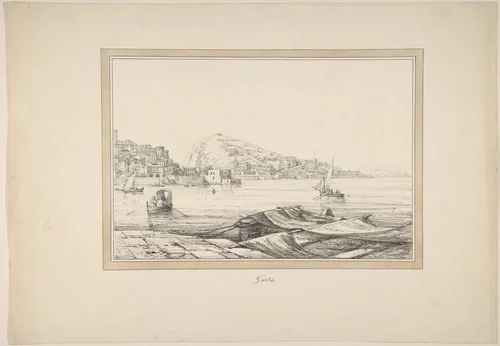 Gaeta by anonymous, drawing, 1800-1899