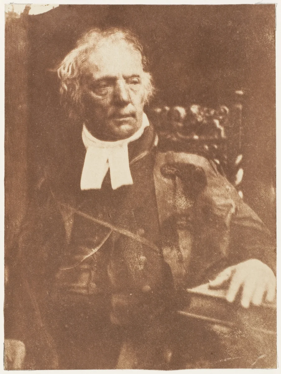 Thomas Chalmers by Hill and Adamson, photograph, 1843-1847