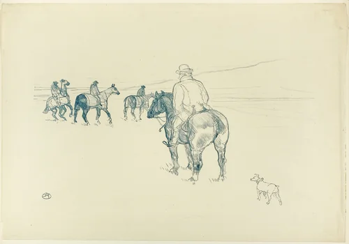 The Trainer by Henri de Toulouse-Lautrec, print, 1899