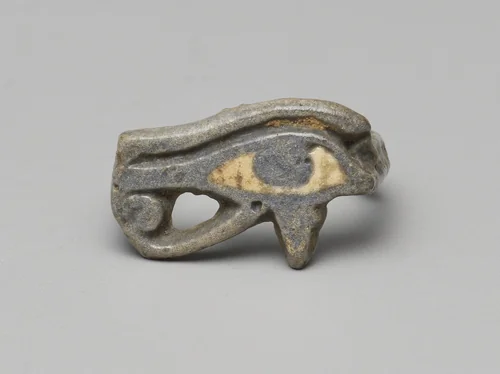 Eye of Horus (Wedjat) Finger Ring by Egyptian, metalwork, -1390--1295